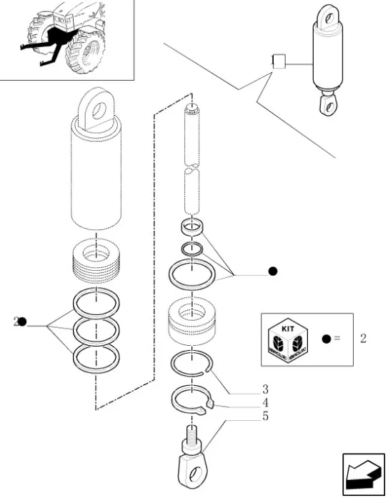 5192128 - Комплект уплотнений